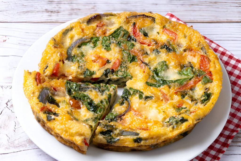 Spinach and Feta Omelette