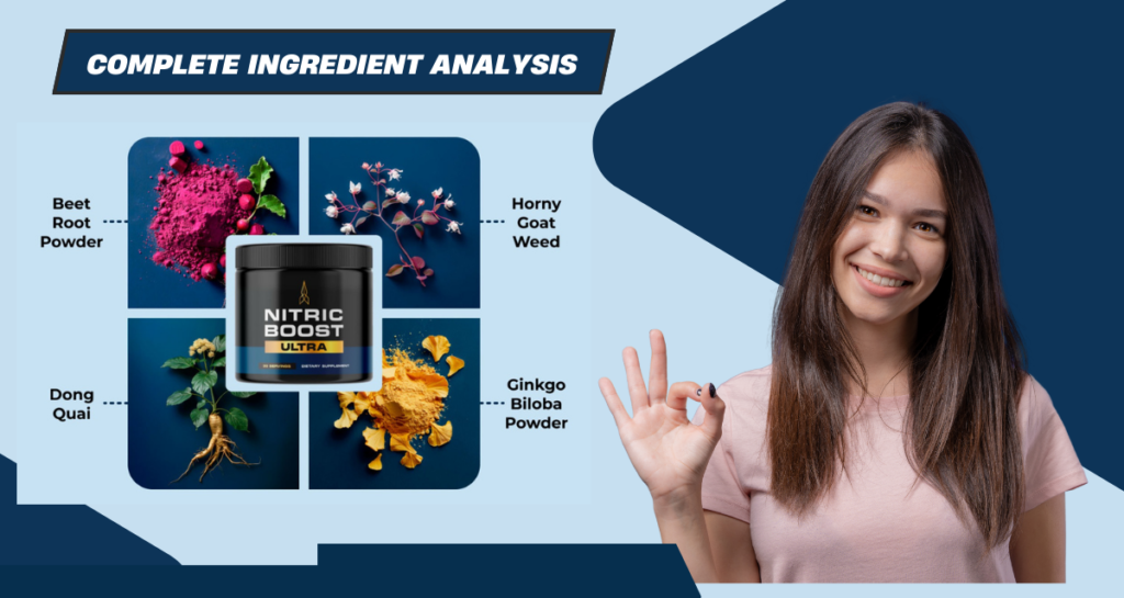 Nitric Boost Ultra Reviews– Energy, Blood Flow & Vitality Support 5 Nitric Boost Ultra ingredients List