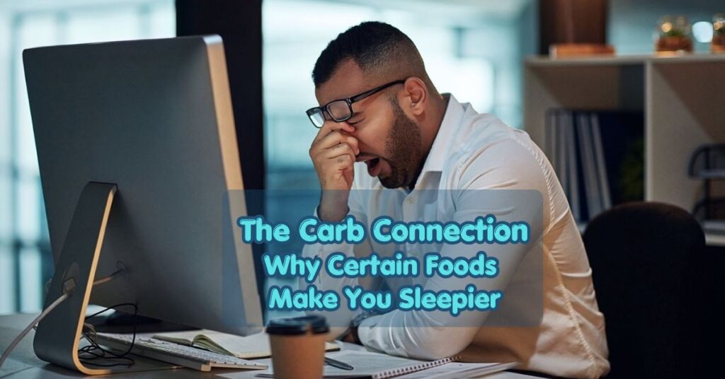 Why do I feel sleepy after eating carb