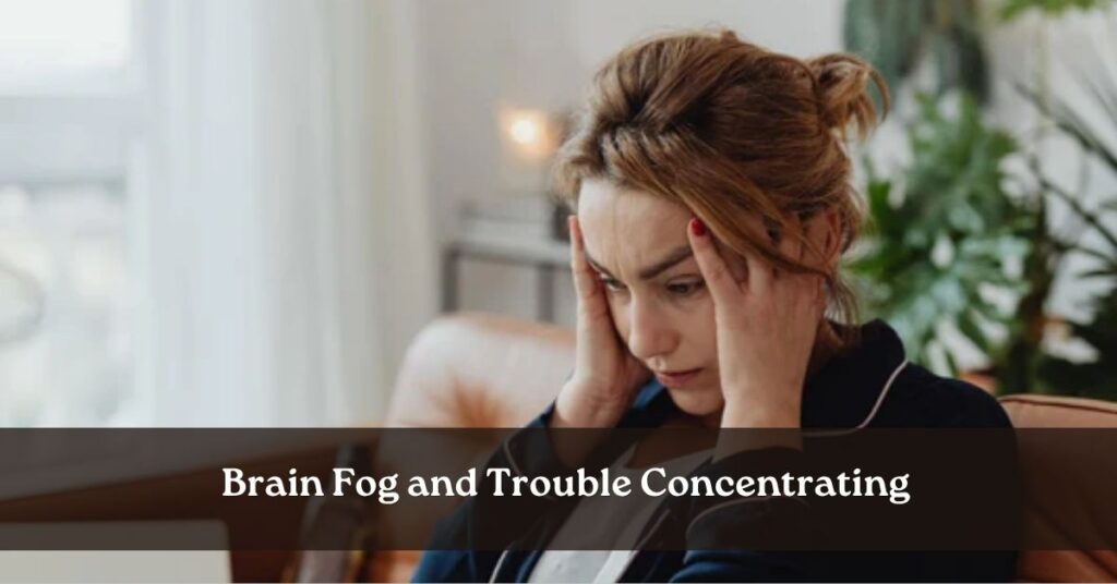 brain fog early sign of high blood sugar imbalance affecting concentration