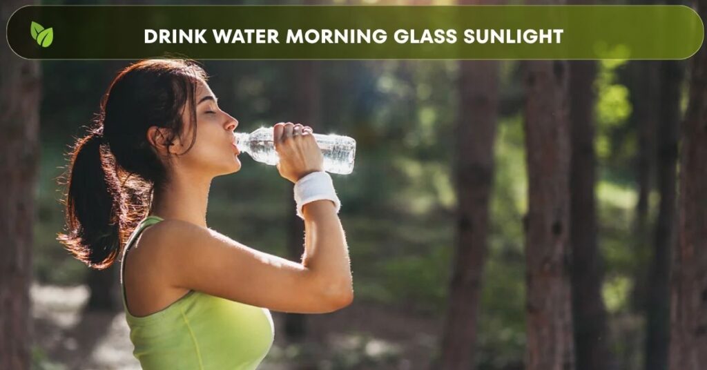 drinking water in the morning helps lower blood sugar and improve hydration