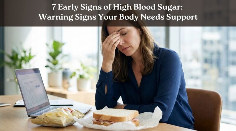 early signs of high blood sugar symptoms and warning signals in the body