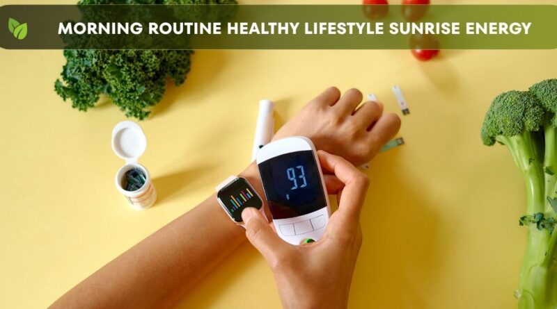 simple morning routine to balance blood sugar naturally and prevent energy crashes