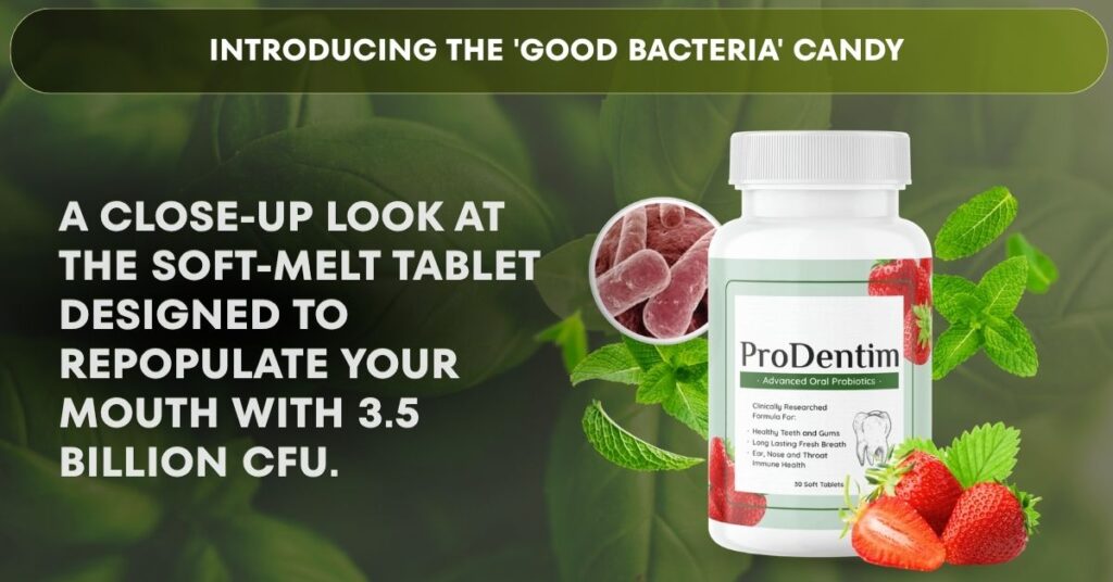 How Prodentim works by rebalancing the oral microbiome
